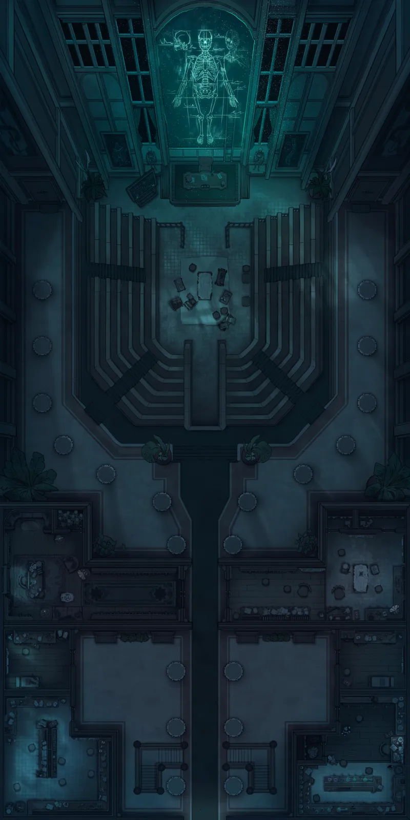 Experimental Surgery Theatre map, Floor 2 Magic Chalkboard variant thumbnail