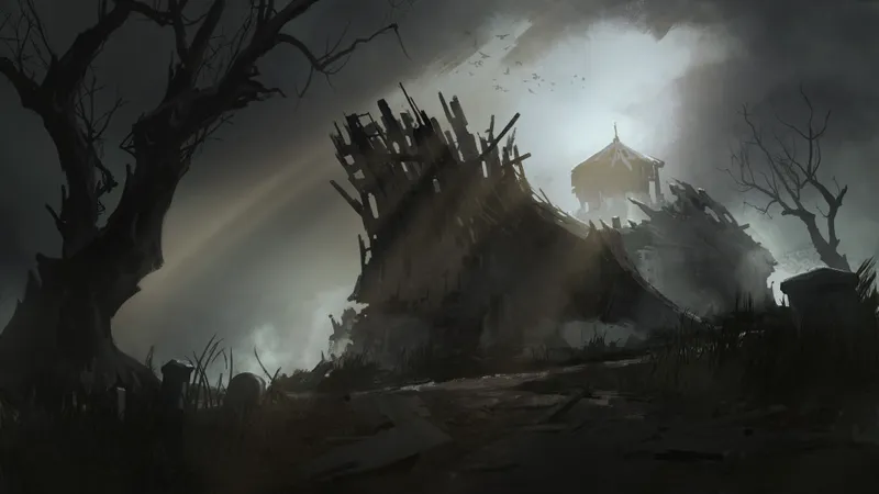 Forgotten Chapel map, No Woods Day variant
