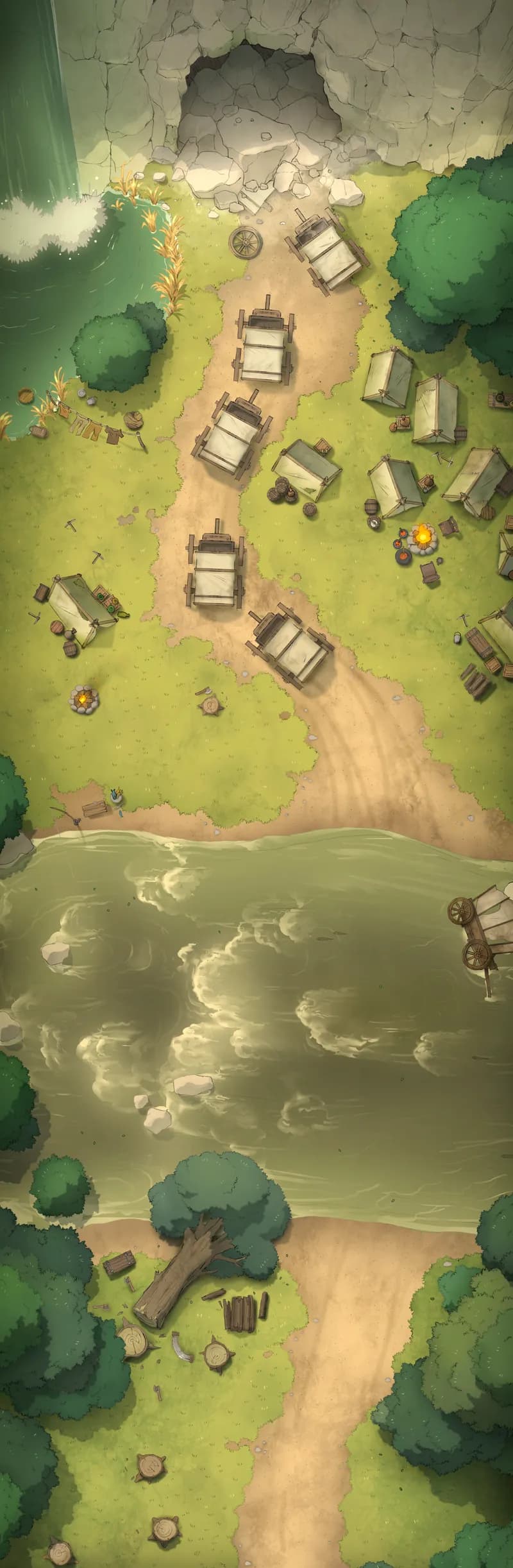 Caravan Roadblock map, Original Day variant thumbnail