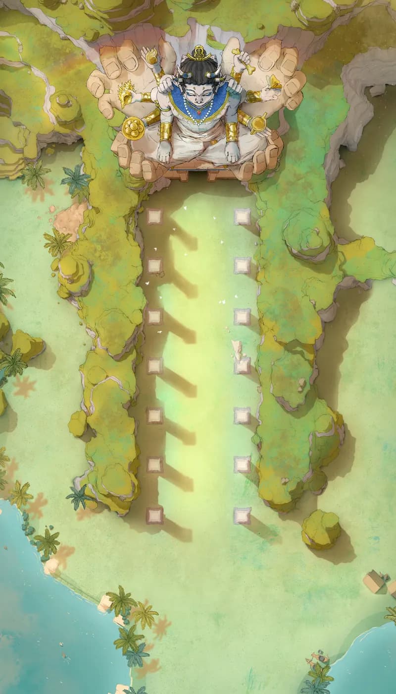 Necropolis Entrance map, Verdant variant thumbnail