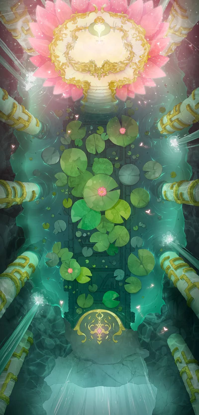 Secret Fey Fountain map, Original Day variant thumbnail