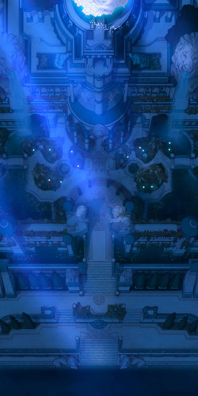 Hanging Gardens map, Moonlight variant thumbnail