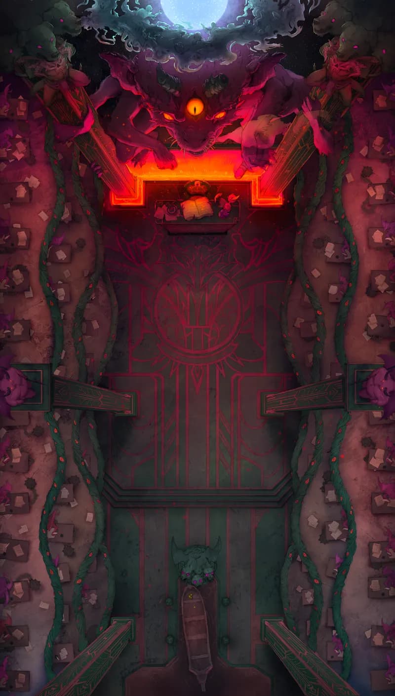 Hell's Tax Office map, Neon Demon variant thumbnail