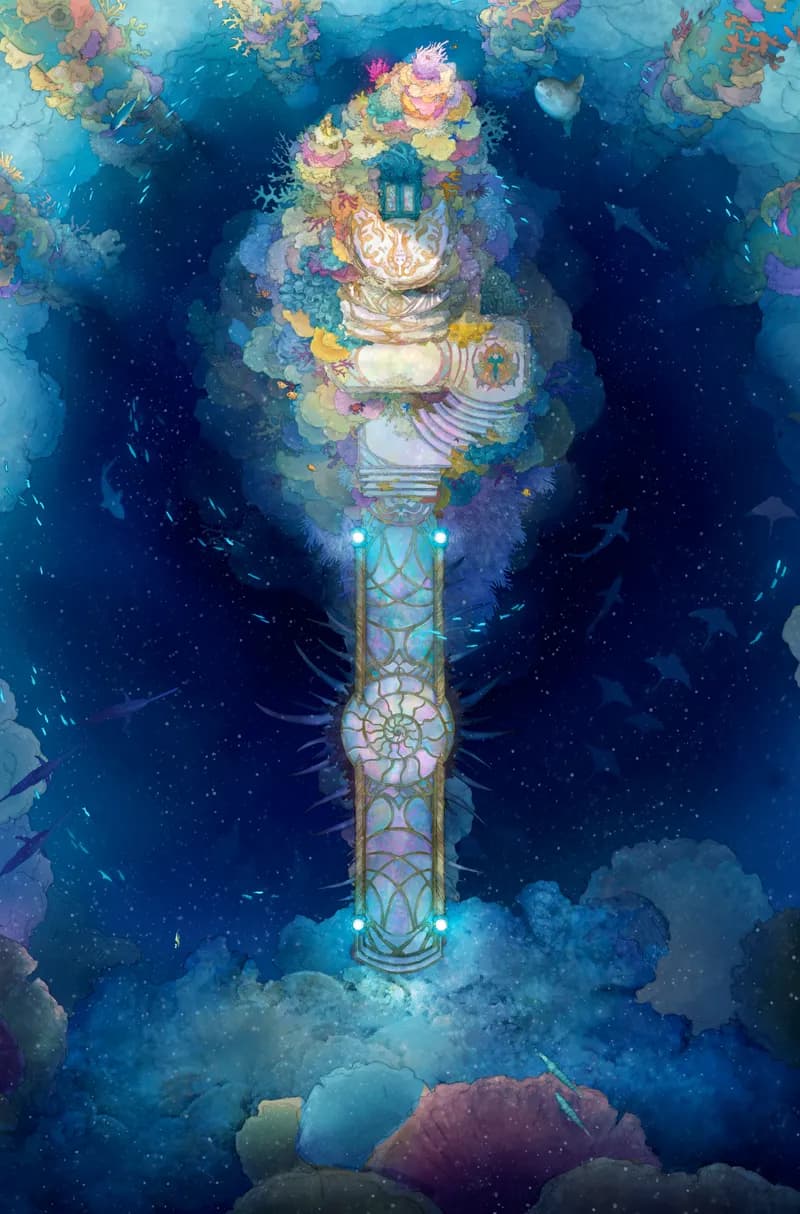 Coral Throne map, Original Day variant