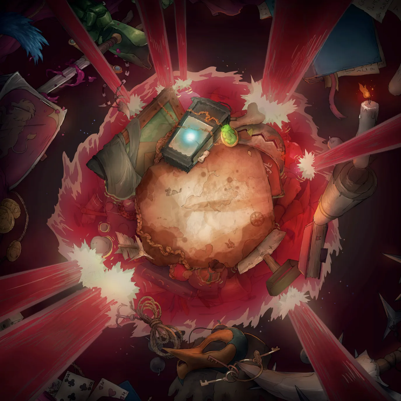 Inside a Bag of Holding map, Blood Tide variant thumbnail