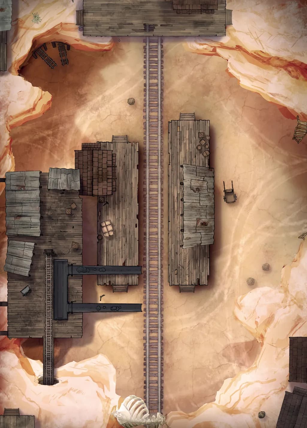 Desert Canyon map, Bridge variant thumbnail