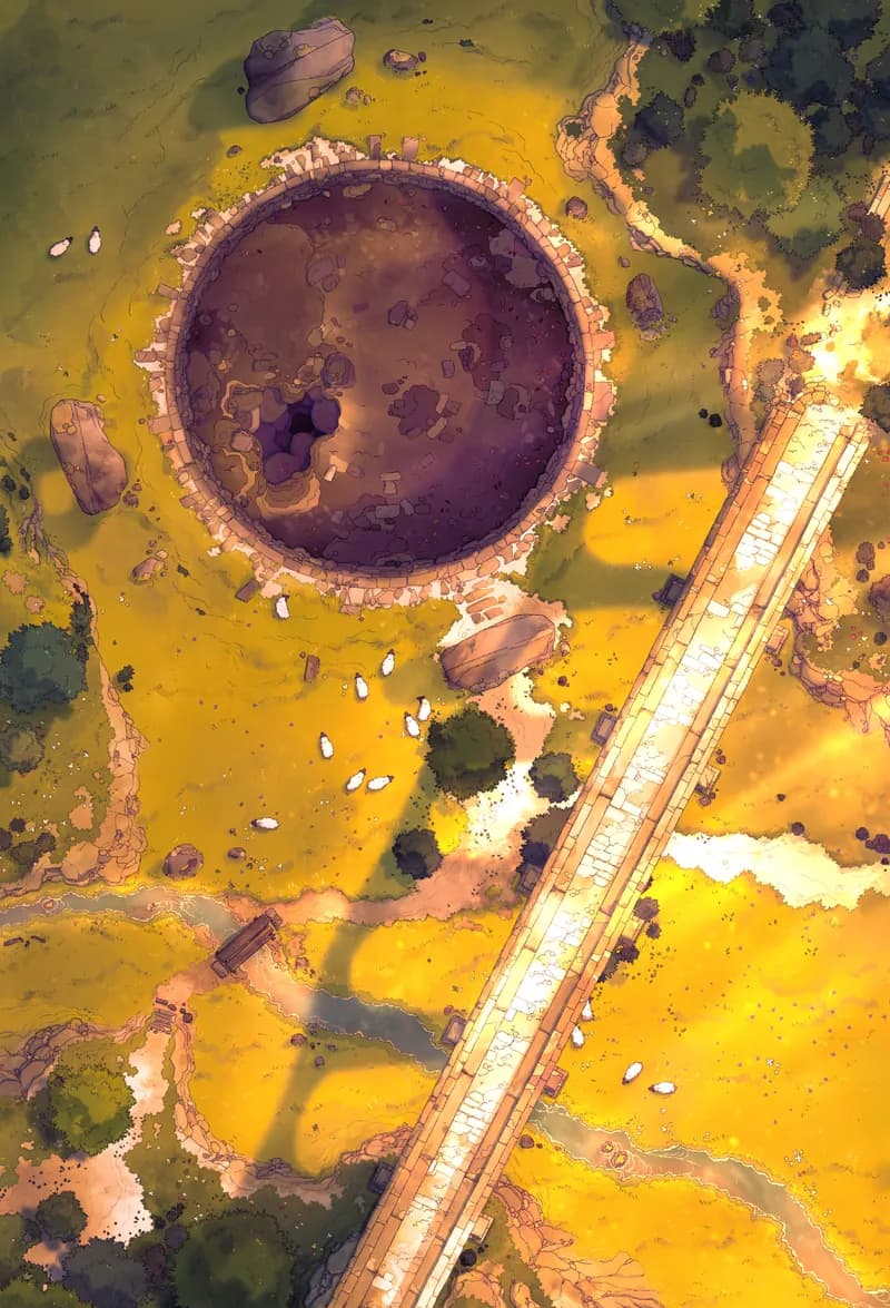 Burial Barrow map, Sunset variant thumbnail