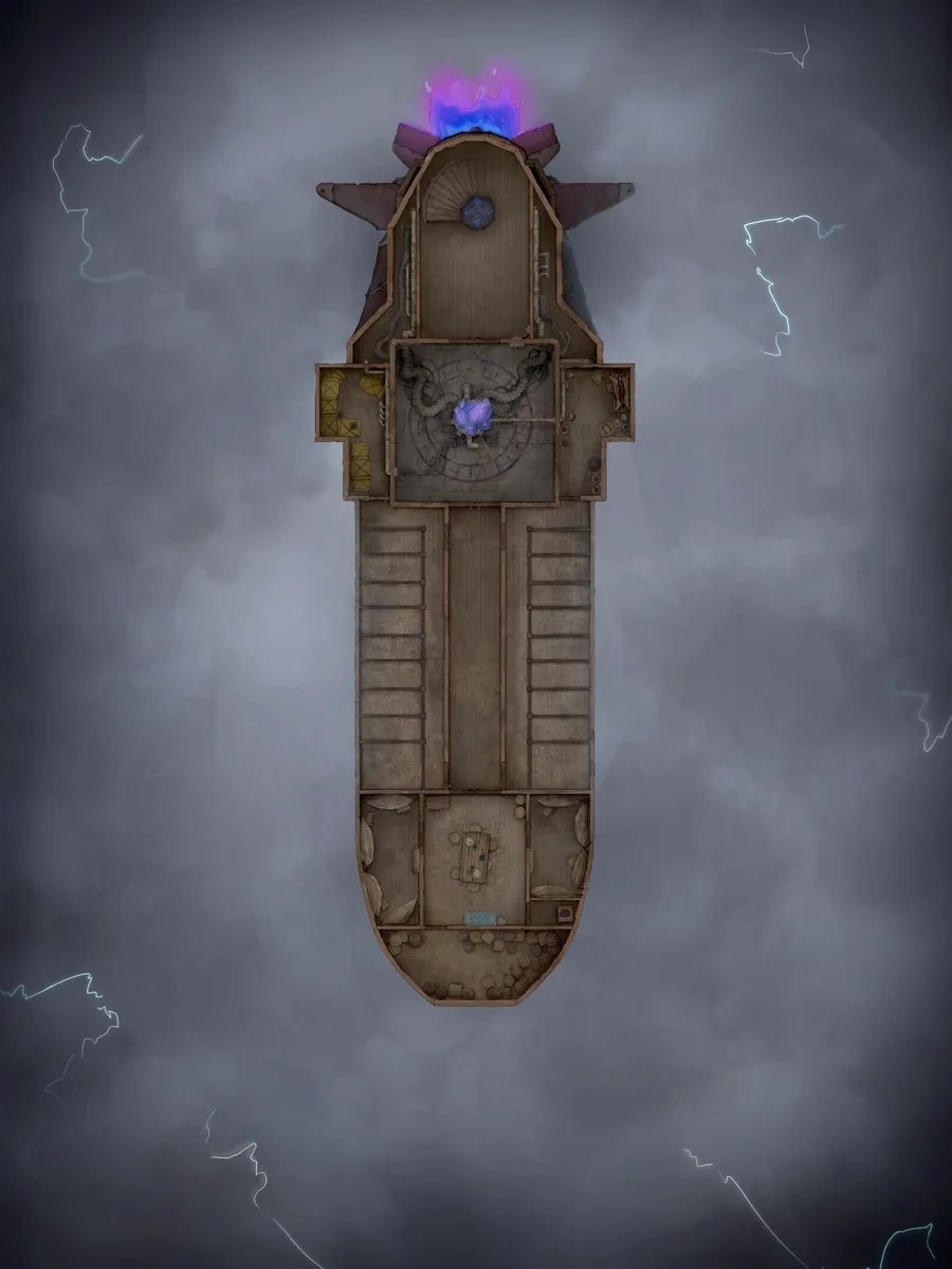 Airships! map, Original Hull Storm variant thumbnail