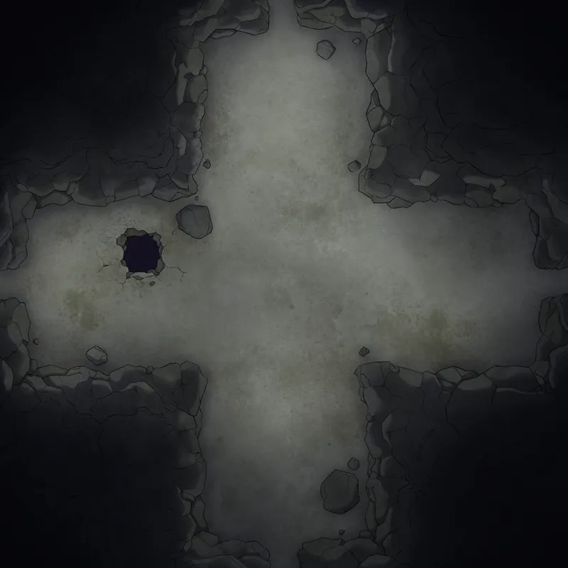 Modular Caves map, Crossroads 02 variant thumbnail