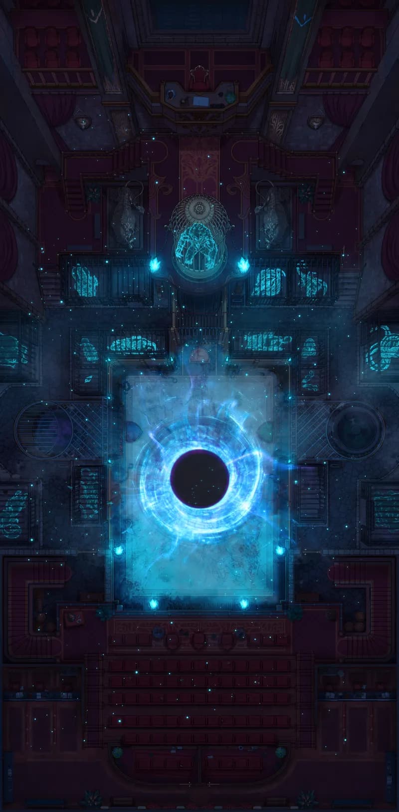 Monster Fighting Pit map, Haunted variant thumbnail