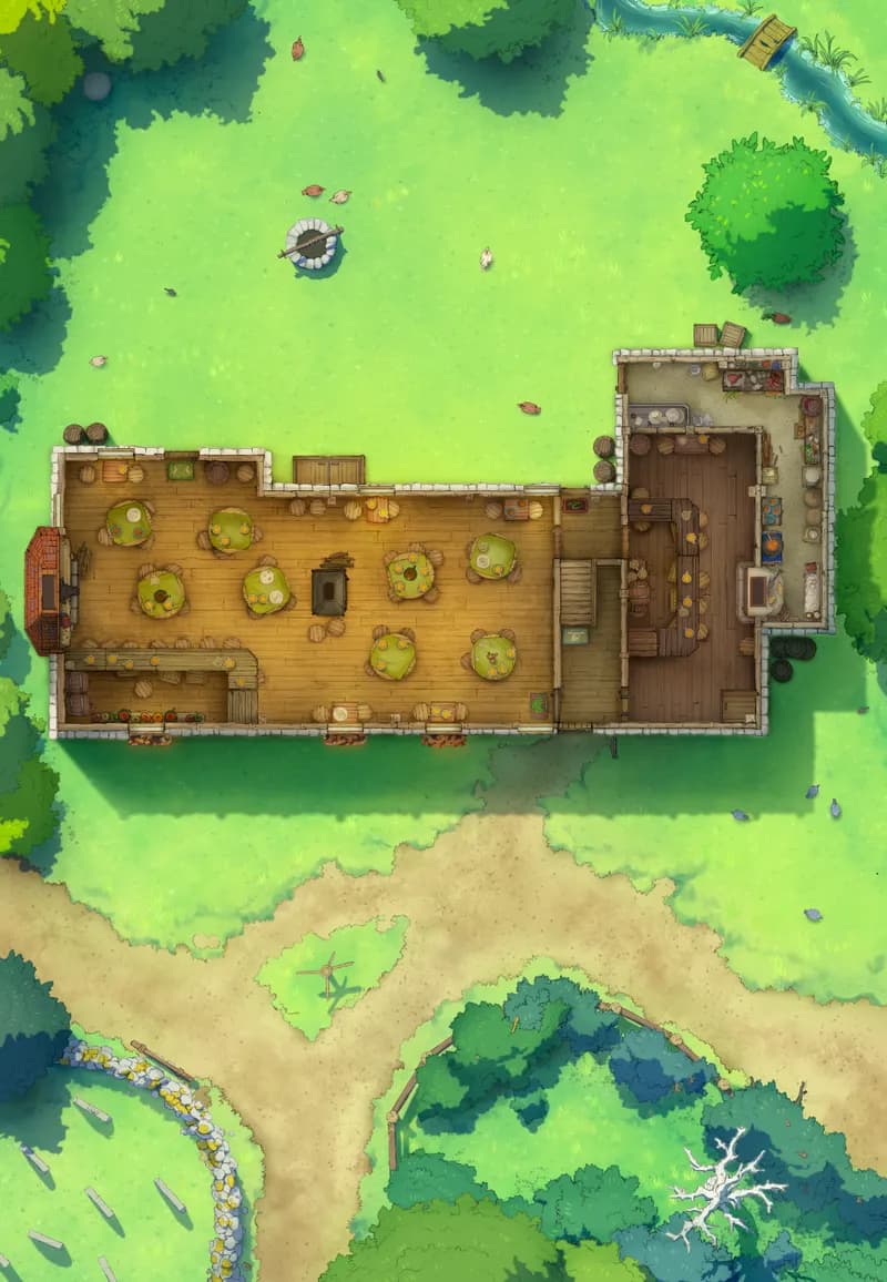 Ages of the Vale: Public House map, Indoors Original Day variant thumbnail