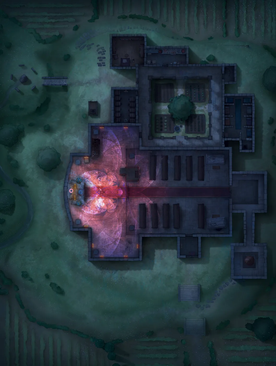 Pseudodragon Lair map, Ritual variant thumbnail