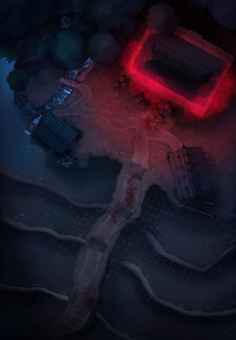 Oni Hideout map, Lair Night variant thumbnail