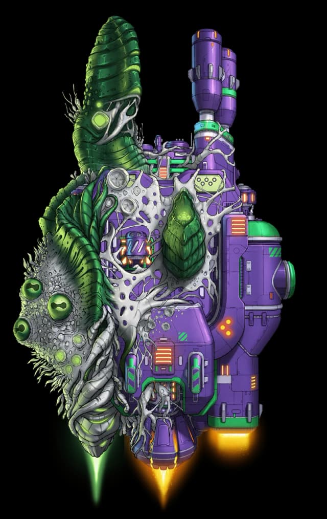 Epidemestus map, Purple Exterior Corrupted variant