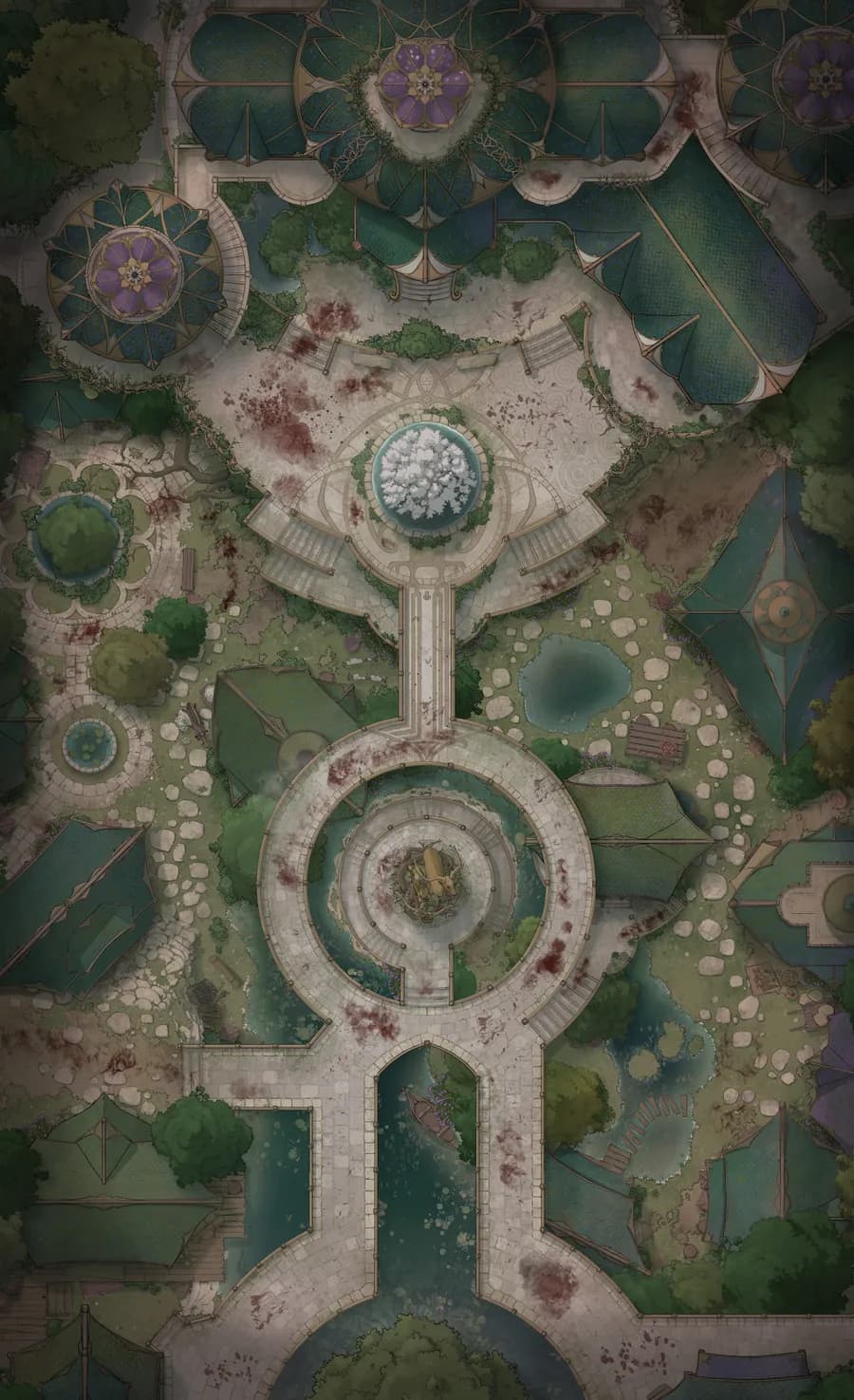 Elven City Center map, Massacre variant thumbnail