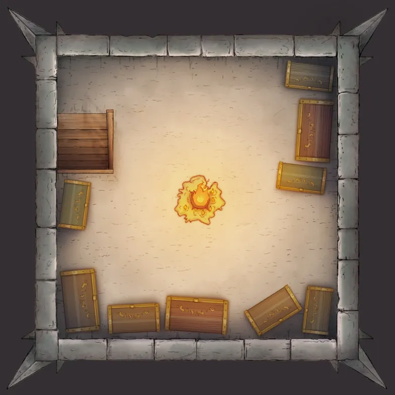 Magic Wizard's Tower map, Rooftop 13 variant thumbnail