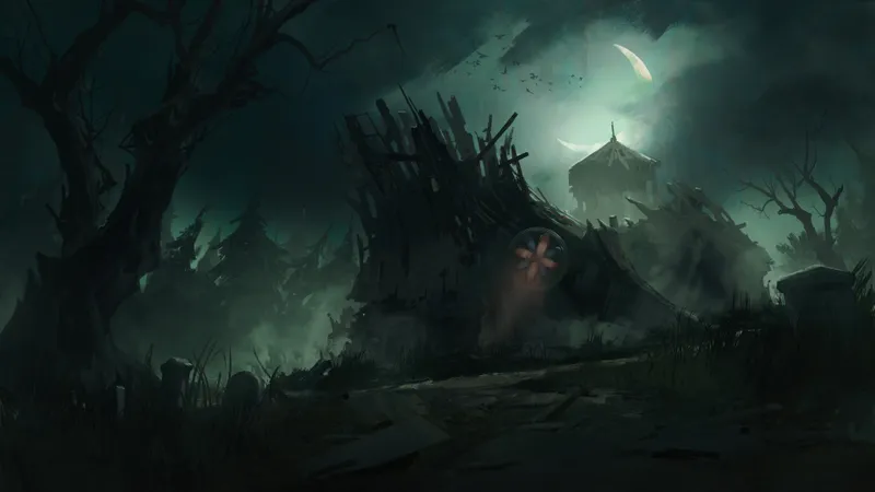 Forgotten Chapel map, Haunted variant