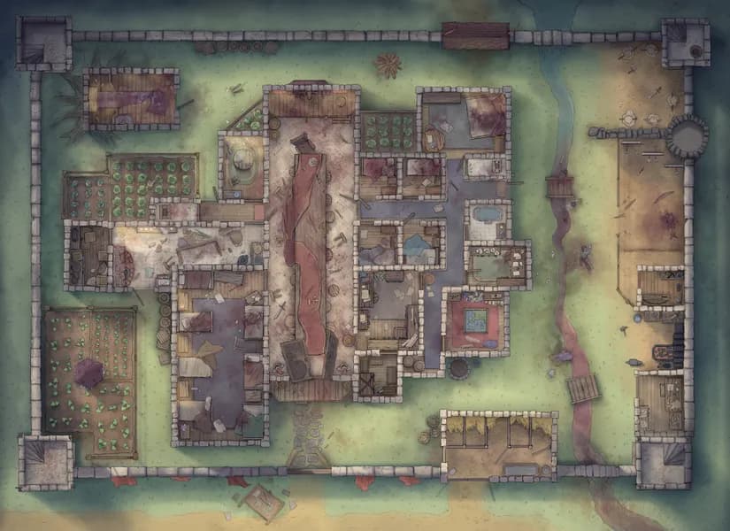 Adventurers' Guildhall map, Orc Invasion Day variant thumbnail