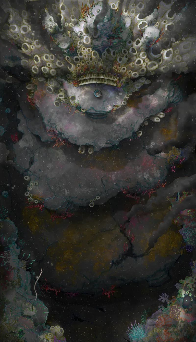 Deep Sea Organ map, Bleached variant thumbnail