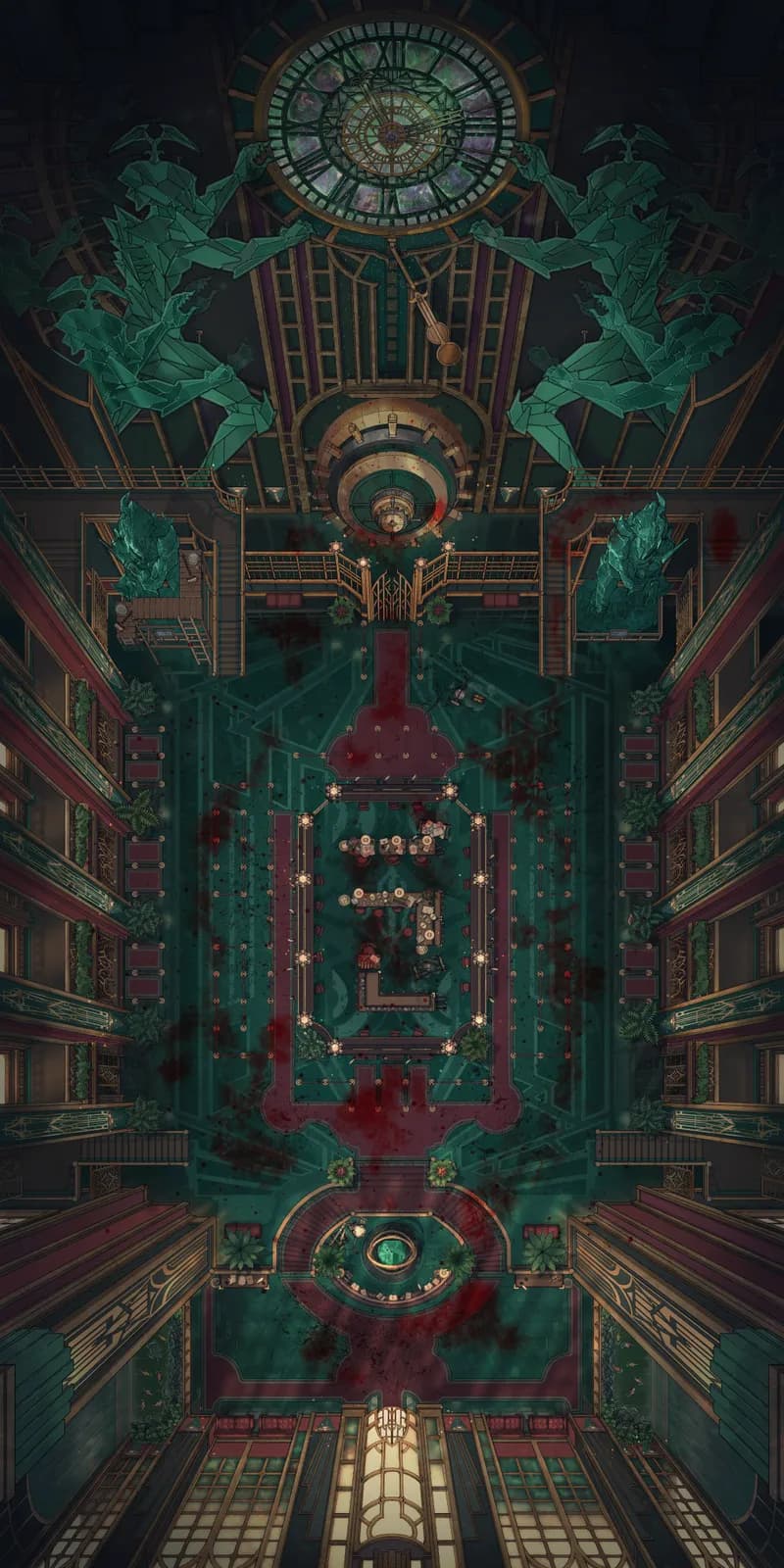 Wizard Vault map, Massacre Locked variant thumbnail