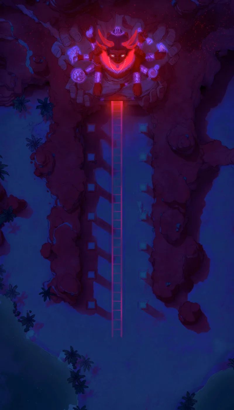 Necropolis Entrance map, Bloodmoon Night variant thumbnail