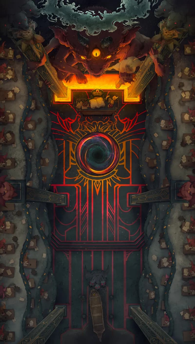 Hell's Tax Office map, Portal variant thumbnail