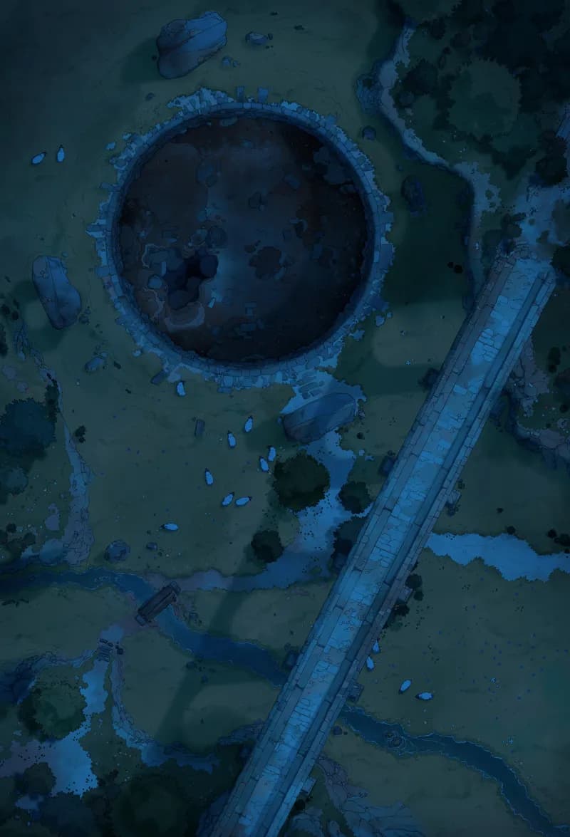 Burial Barrow map, Original Night variant thumbnail