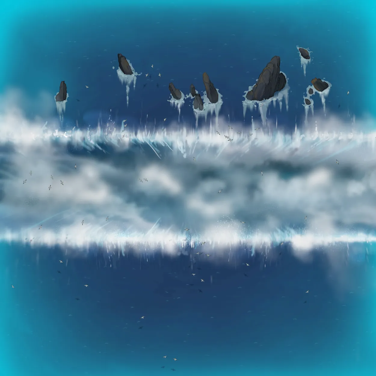 Open Ocean map, The Scar variant thumbnail