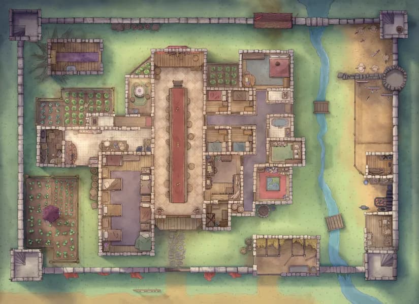 Adventurers' Guildhall map, Original Day variant