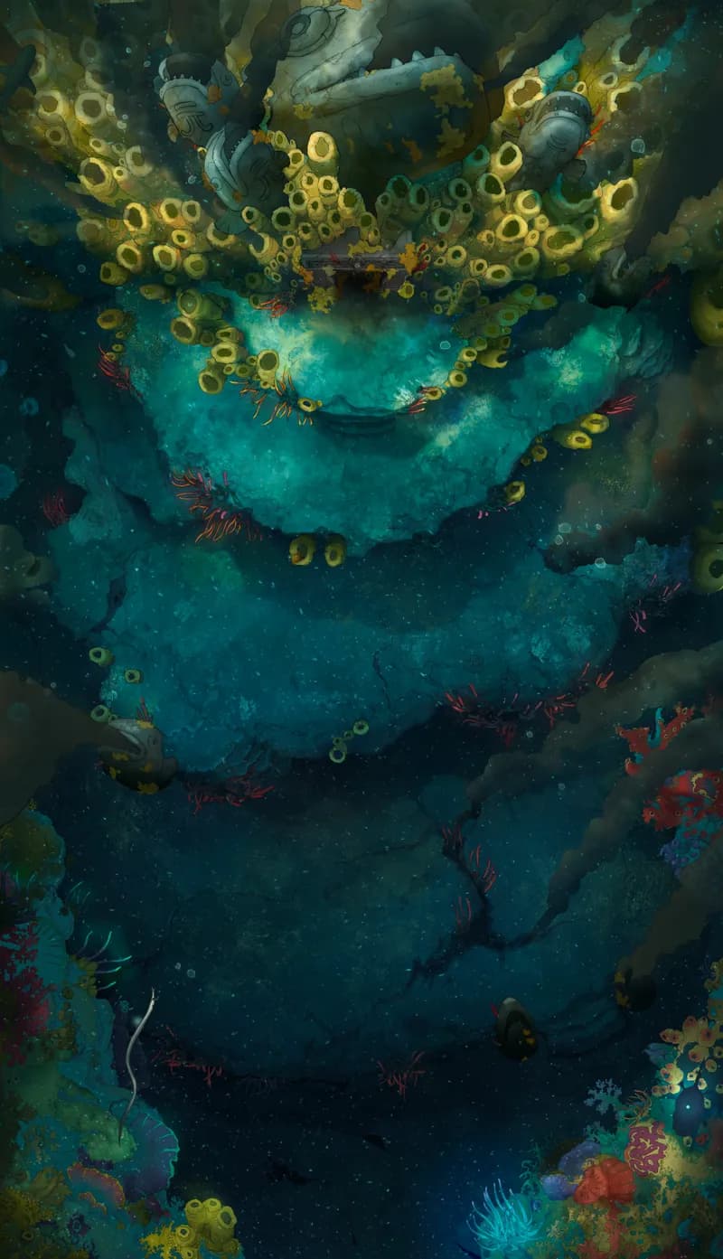 Deep Sea Organ map, Kua Toa Temple Day variant thumbnail