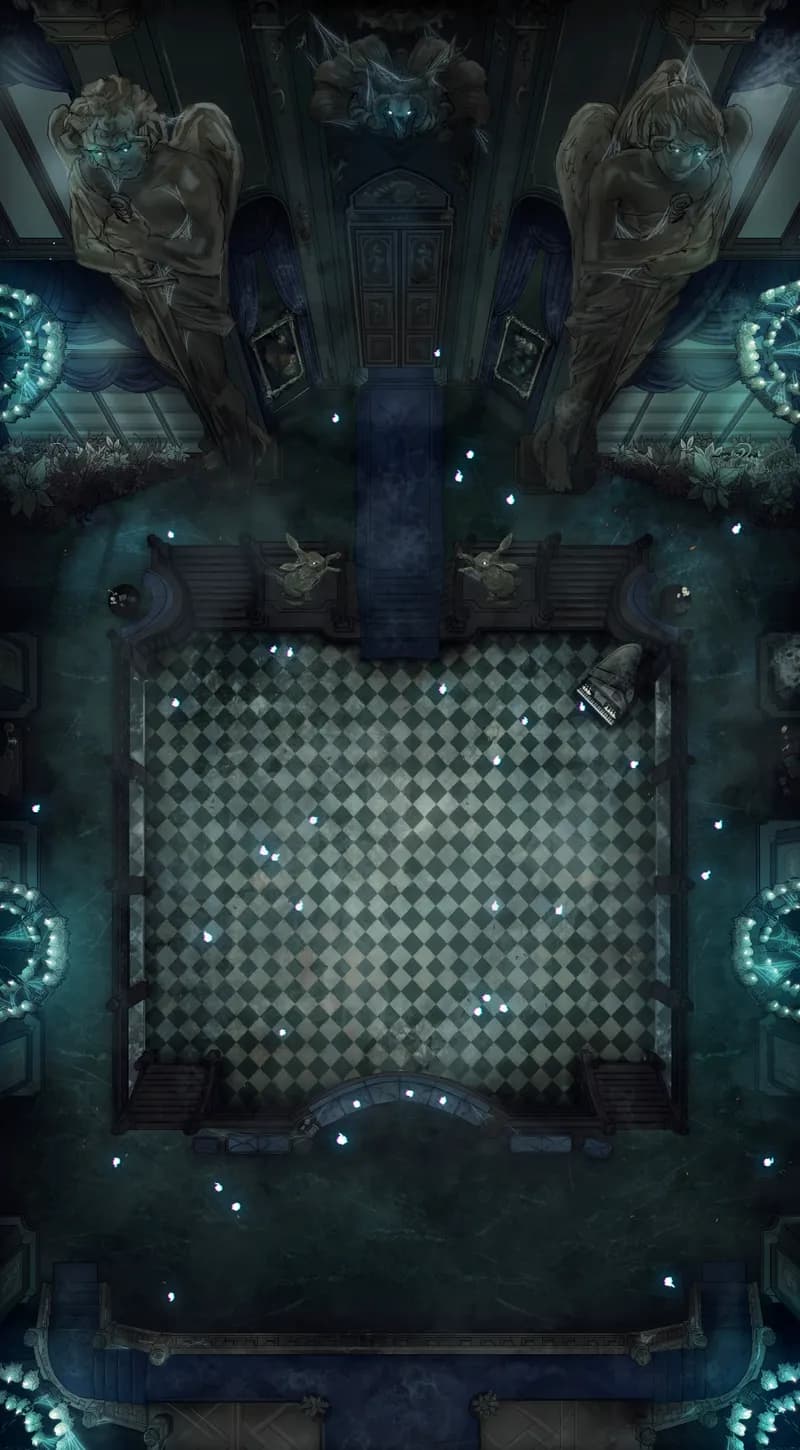 Opulent Ballroom map, Haunted variant thumbnail