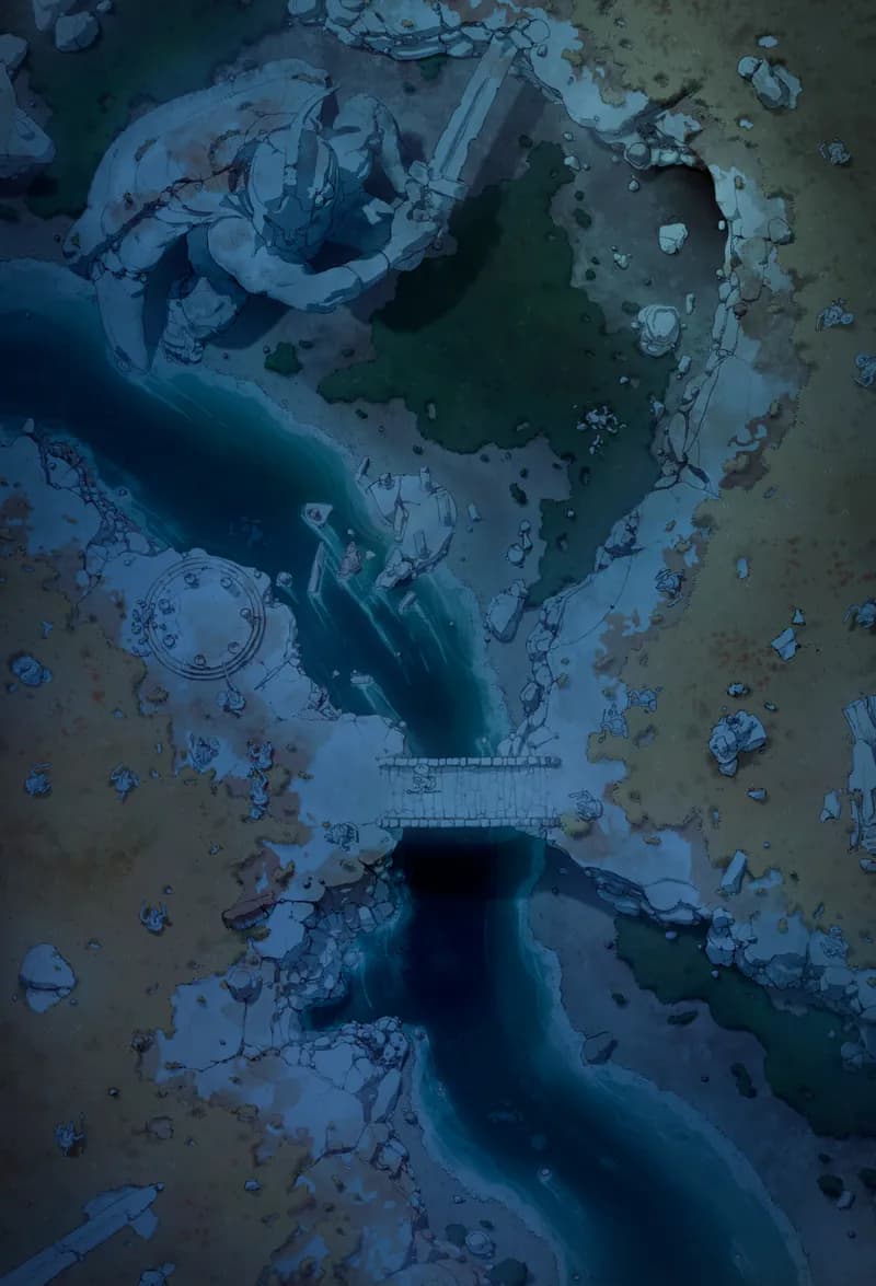 Medusa's Wake map, Cave Night variant thumbnail