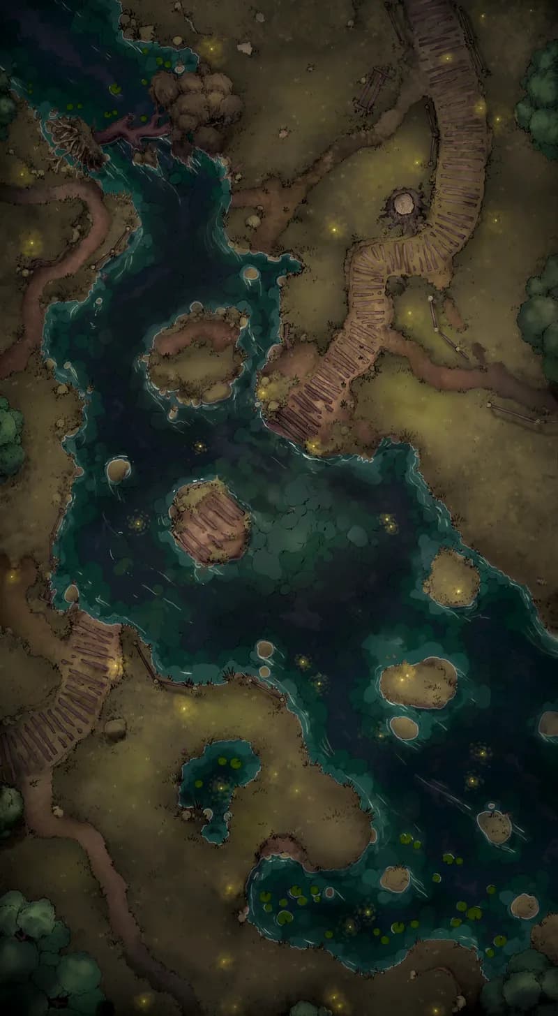 Banshee Moor map, No Bridge variant thumbnail