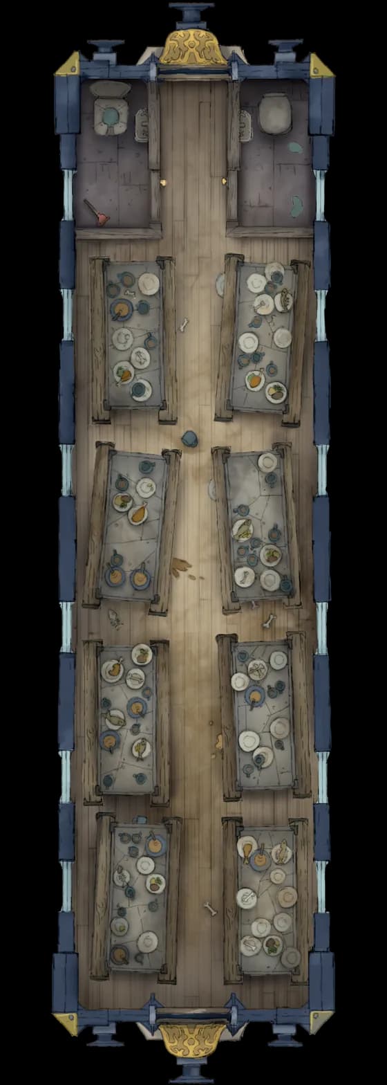 Lightning Rail map, Dining Car variant thumbnail