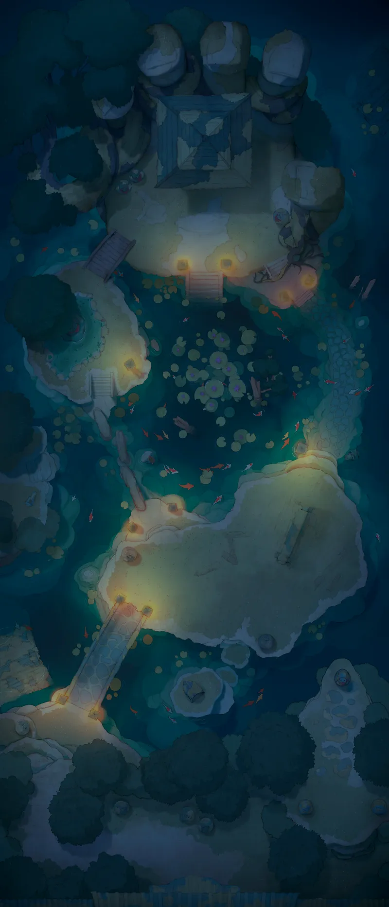Zen Monastery map, Original Night variant thumbnail