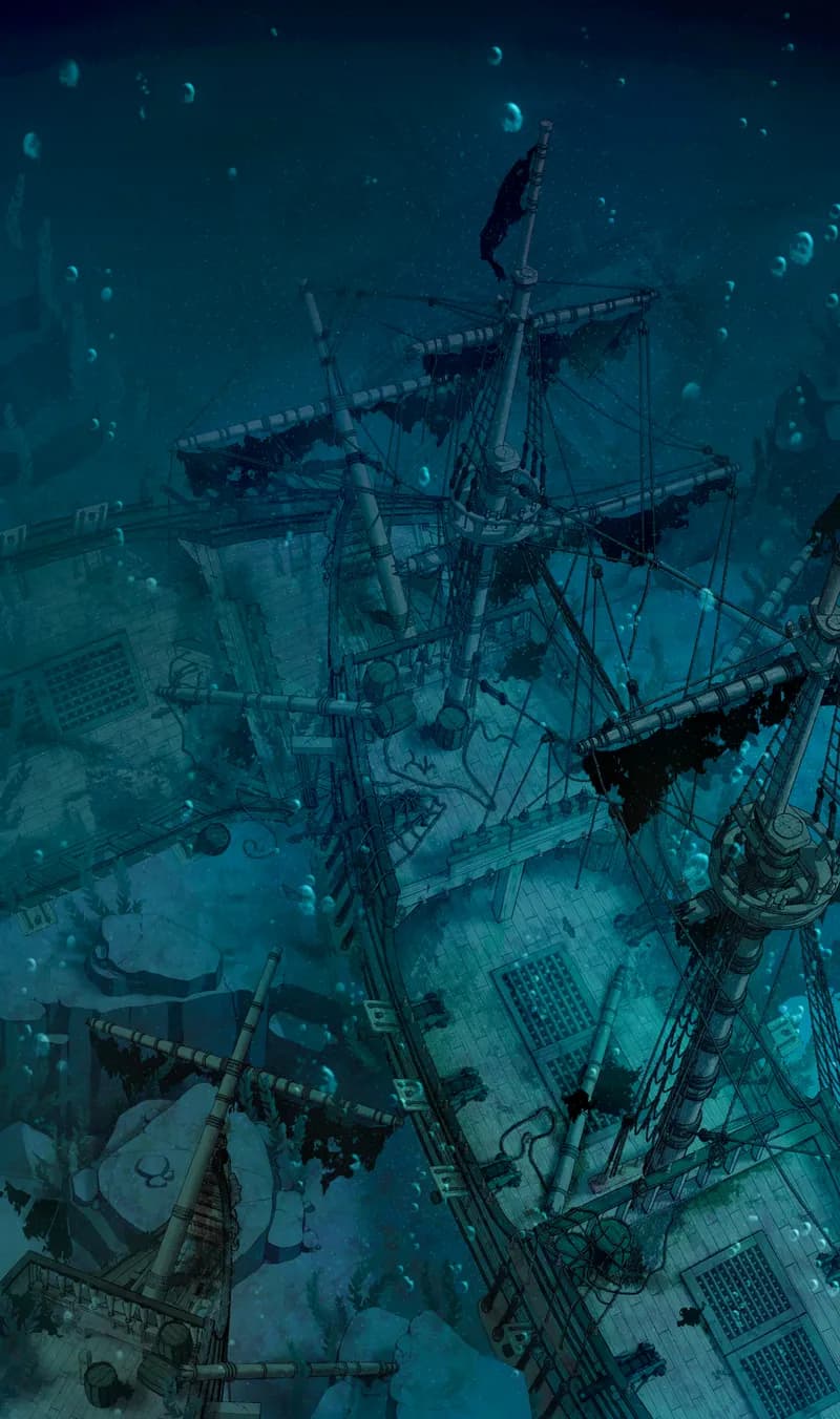 Haunted Ghost Ship Exterior map, Ship Graveyard variant thumbnail