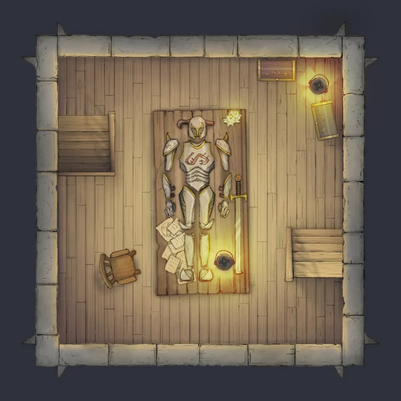 Magic Wizard's Tower map, Interior Floor 54 variant thumbnail