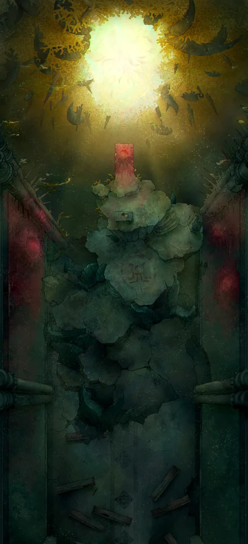 Eldritch Church map, Original variant