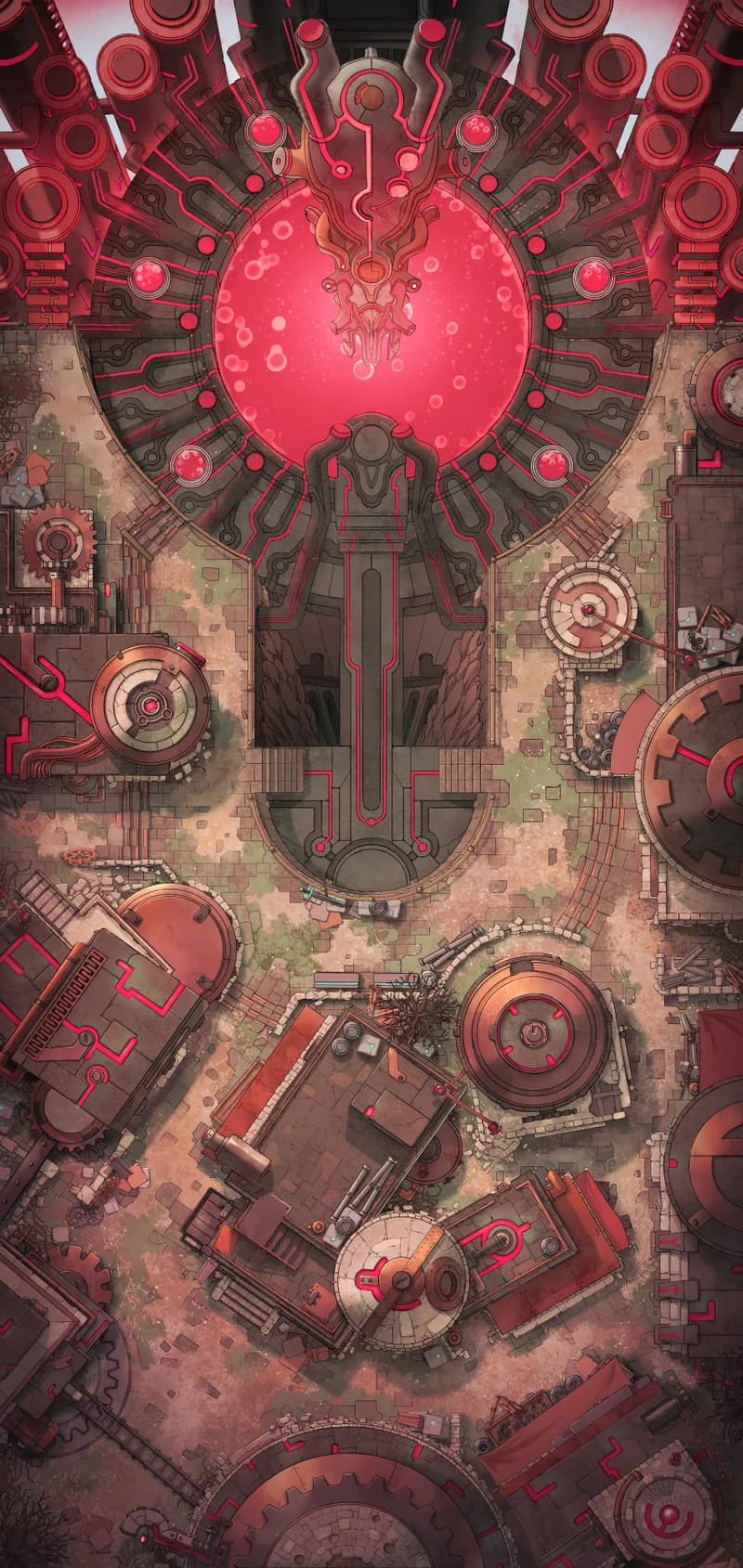 Warforged City Centre map, Alert variant thumbnail