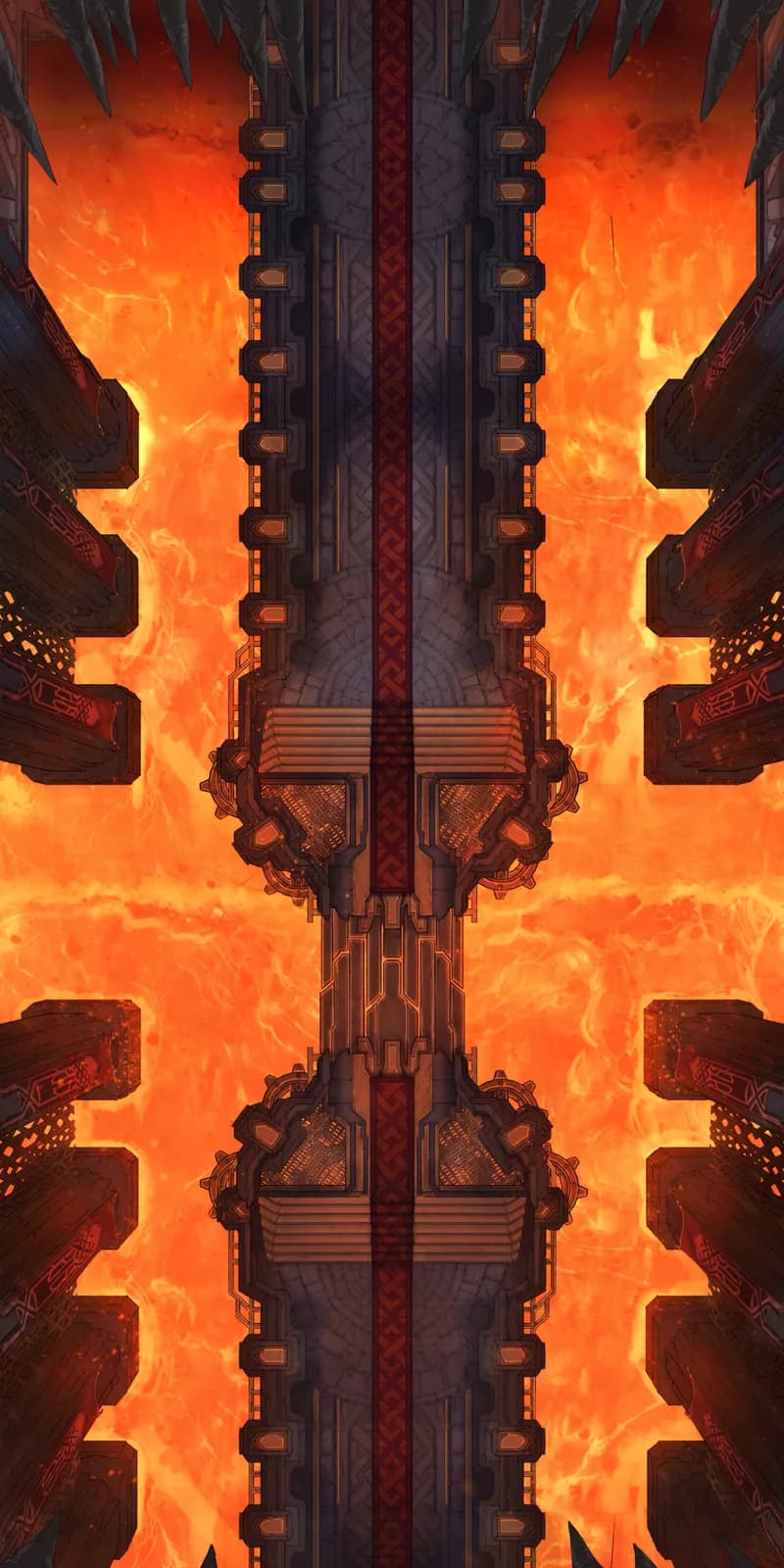 Dwarven Throne Hall map, Walkway variant thumbnail