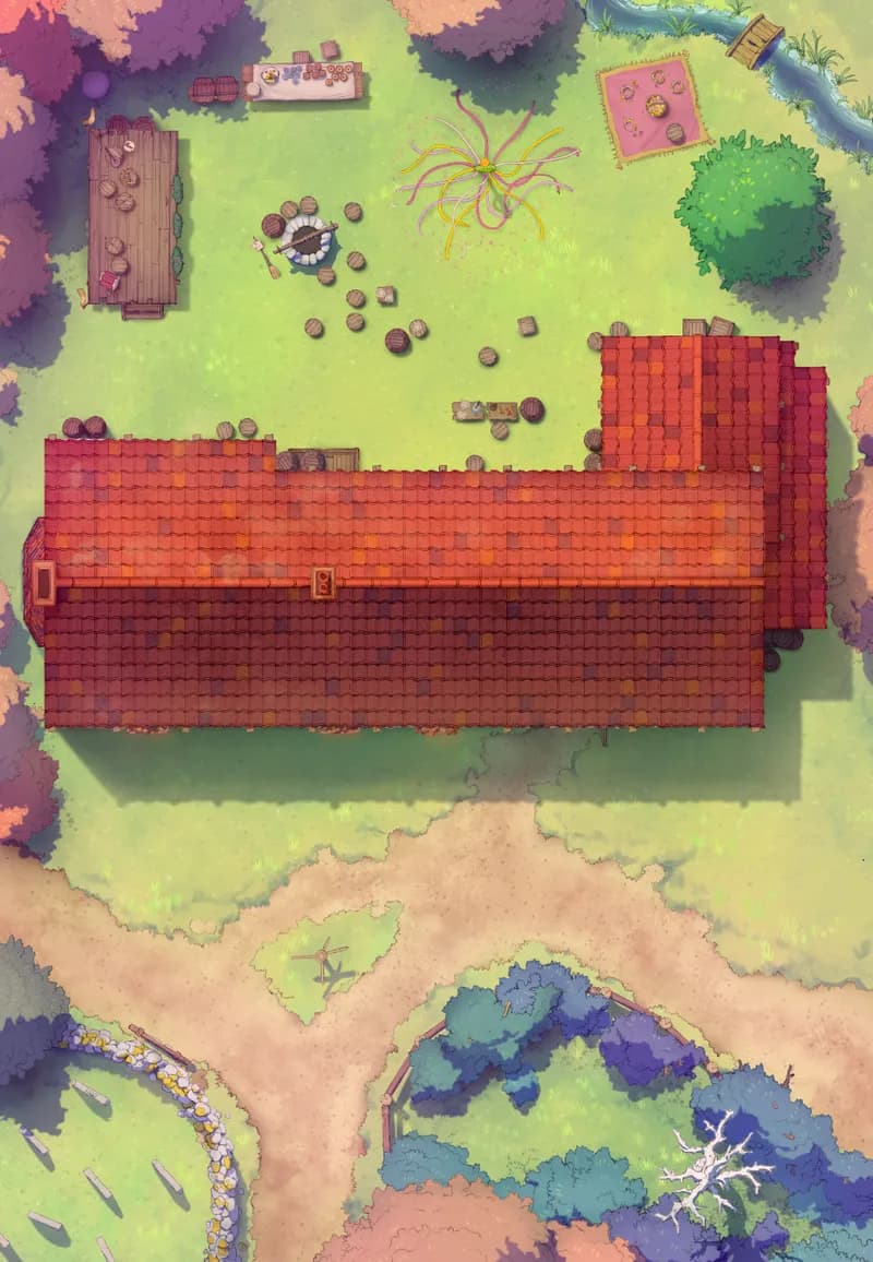 Ages of the Vale: Public House map, Roof Mayflower Festival variant thumbnail