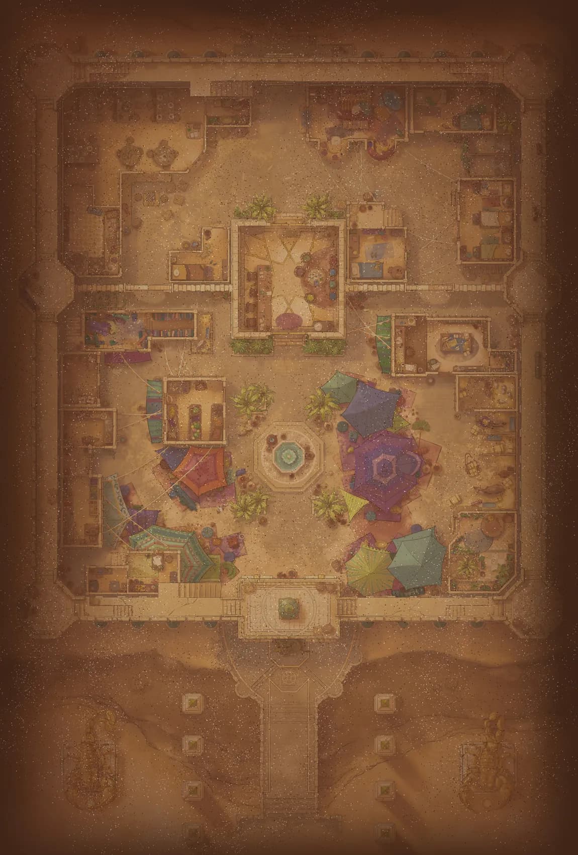 Desert Caravanserai map, Sandstorm variant thumbnail