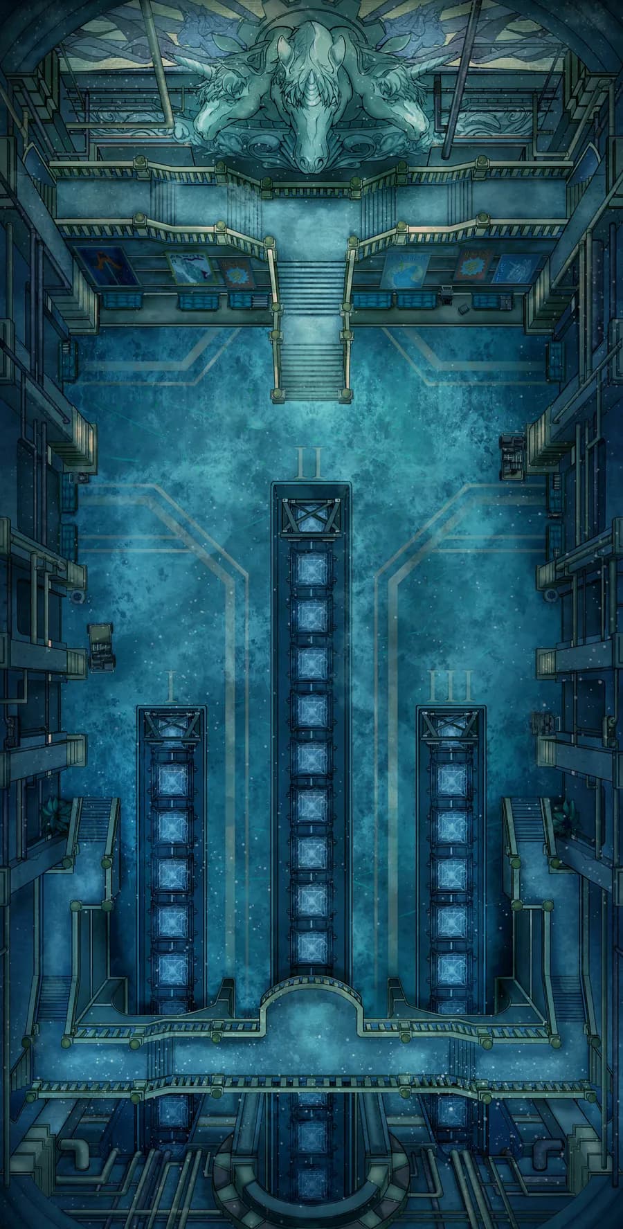 Train Station Platforms map, Frost Lightning Rail variant thumbnail