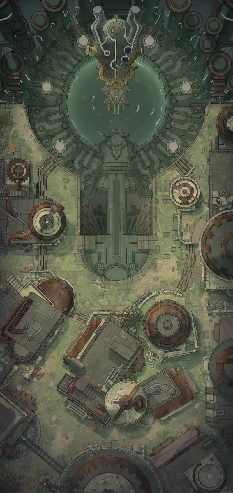 Warforged City Centre map, Abandoned variant thumbnail