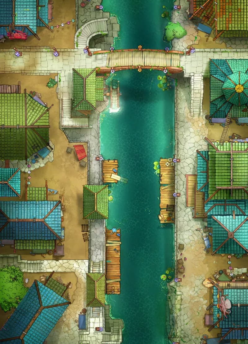 Floating Market map, No Boats Day variant thumbnail