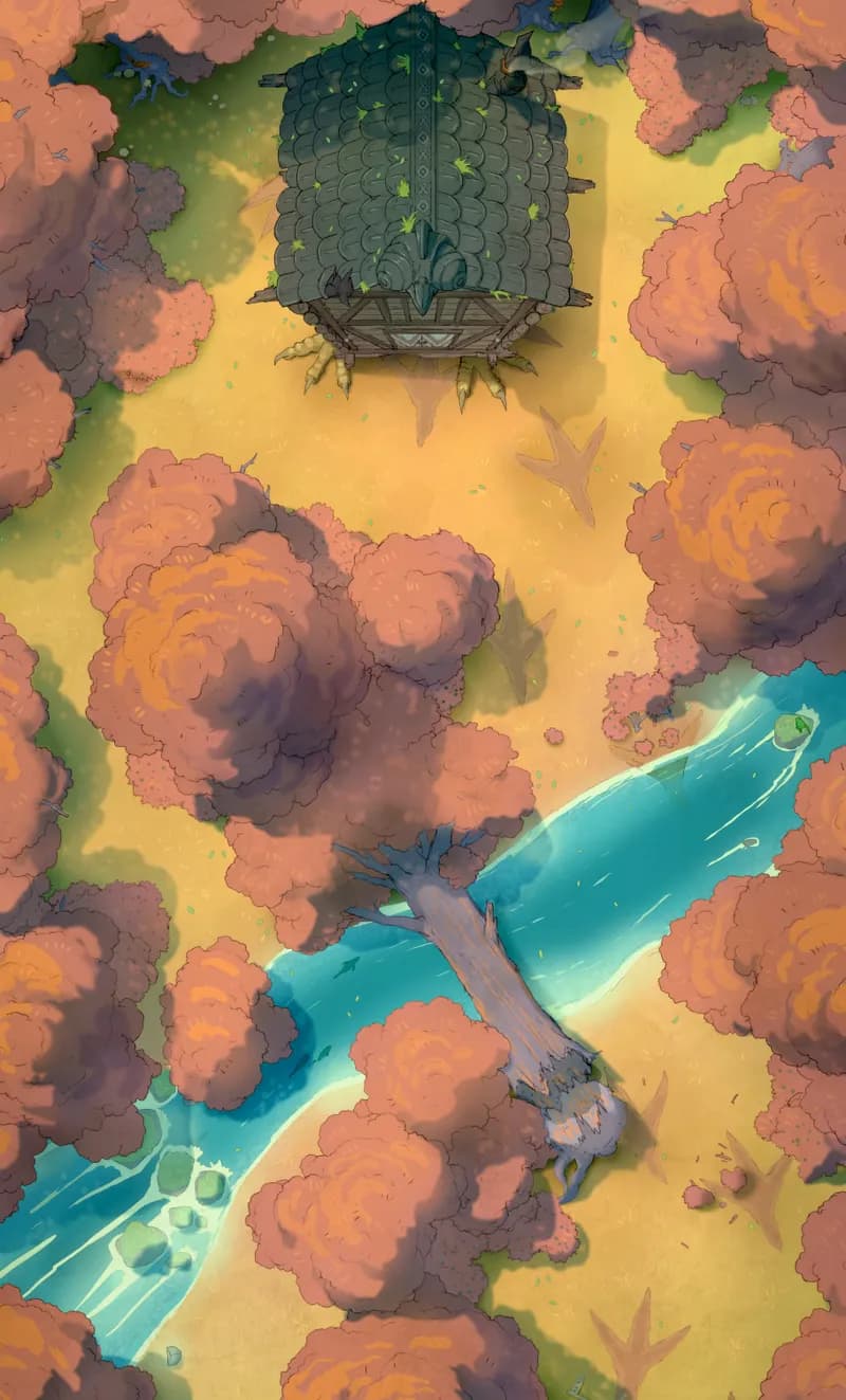 Baba Yaga's Domain map, Autumn variant thumbnail