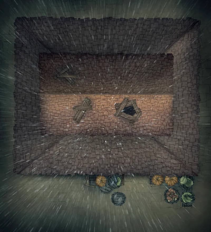 City Streets map, Plantie's Swede Shop Roof Rain variant thumbnail