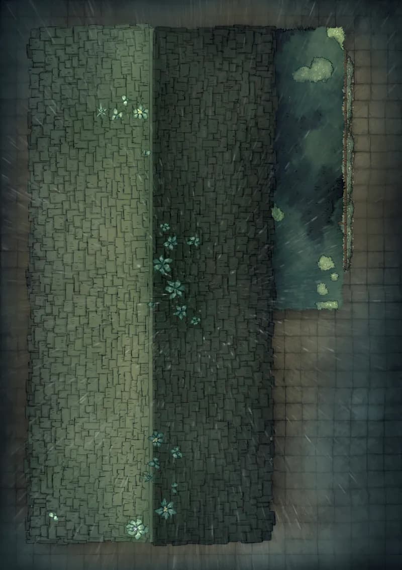 City Streets map, Apothecary Roof Rain variant thumbnail