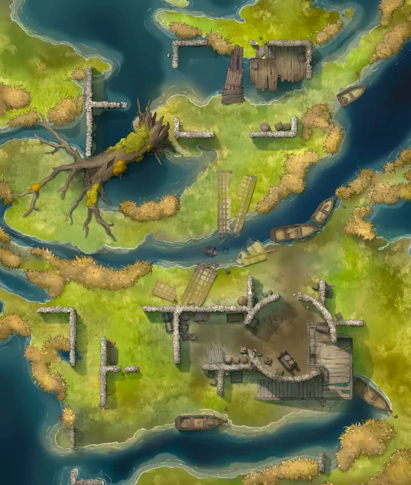 Smuggler's Fen map, Summer variant thumbnail