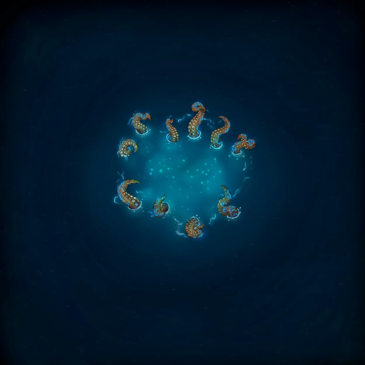 Open Ocean map, Kraken Electric Night variant thumbnail